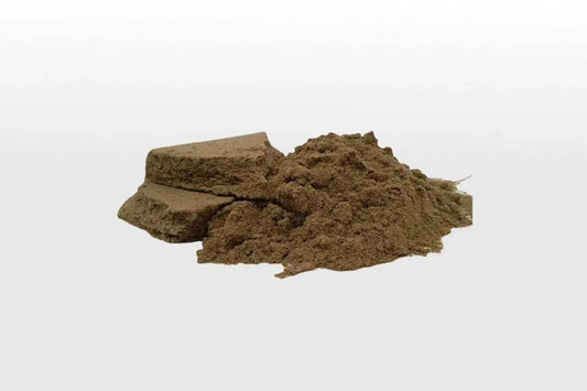 Super Pollum Shred CBD-Hasch in aufgelockerter Textur